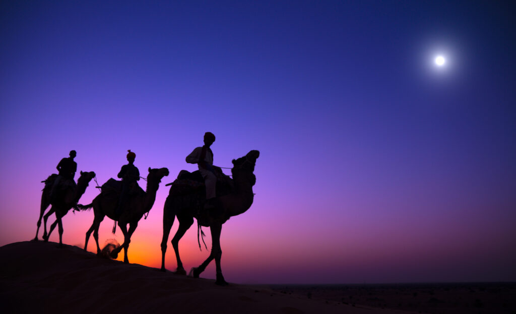 Magi Arrive on Epiphany